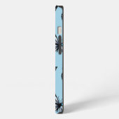 Blaue Schmetterlinge iPhone Hülle (Linke Seite)