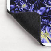 Blaue Schmetterlinge Mousepad (Ecke)