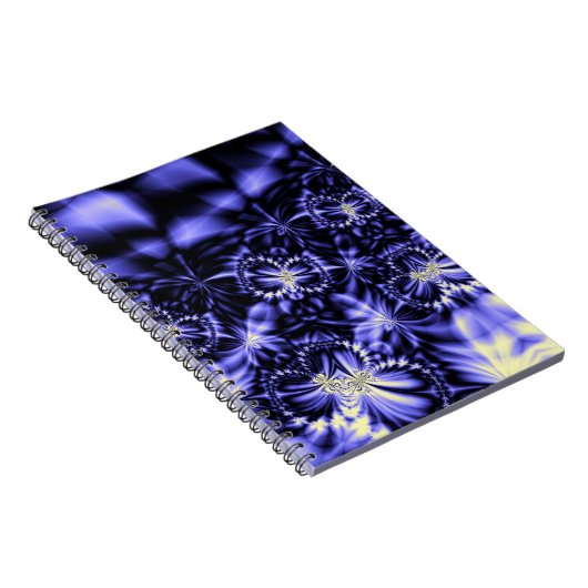 Blaue Schmetterlinge Notizblock (Rechte Seite)