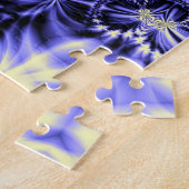 Blaue Schmetterlinge Puzzle (Seite)