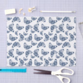 Blaue Schmetterlinge Seidenpapier (Handwerk)