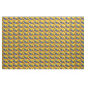 Blaue Schmetterlinge Stoff (Fat Quarter (45,7 x 55,9 cm))