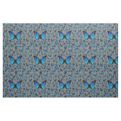 blaue Schmetterlinge Stoff (Fat Quarter (45,7 x 55,9 cm))