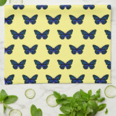 Blaue Schmetterlinge Thunder_Cove Küchentuch (Gefaltet)