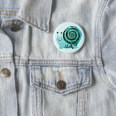 Blaue Schnecke Button (Beispiel)