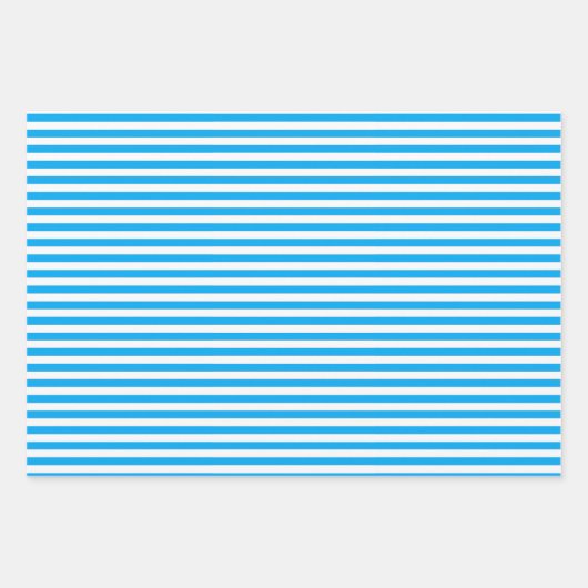 Blaue Schneeflocke Geschenkpapier Set (Vorderseite 2)