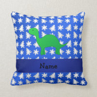 Blaue Schneeflockebäume des personalisierten