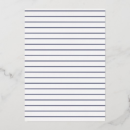 Blaue Schneeflocken Foto Wintertaufe Gold Folieneinladung (Rückseite)