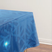 "Blaue Schneeflocken" Tischdecke (Beispiel)