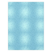 Blaue Schneeflocken Tischdecke (Vorderseite)