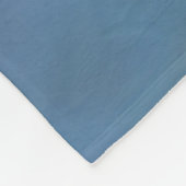 Blaue Schönheit Fleecedecke (Ecke)