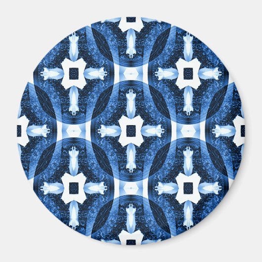 Blaue Schönheit...... Magnet (Vorne)