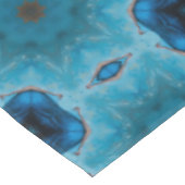 Blaue Schönheit Tischdecke (Schrägansicht)