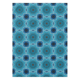 Blaue Schönheit Tischdecke