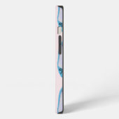 Blaue Schuhe iPhone Hülle (Linke Seite)