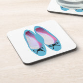 Blaue Schuhe Untersetzer (Linke Seite)