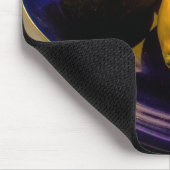Blaue Schüssel Fruchtmousepad Mousepad (Ecke)