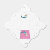 Blaue Schwanz Meerjungfrau schwimmen Thunder_Cove Geschenkschachtel (Ungefaltet)