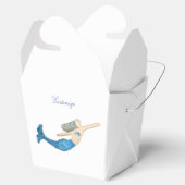 Blaue Schwanz Meerjungfrau schwimmen Thunder_Cove Geschenkschachtel (Geöffnet)