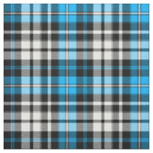 Blaue Schwarz-Weiß-Karo-Tartan-Muster-Design Stoff (Muster)