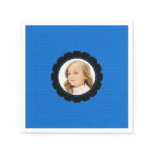 Blaue schwarze Blume ersetzt Bild