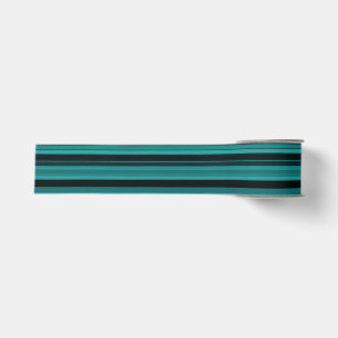 Blaue schwarze Streifen Ripsband