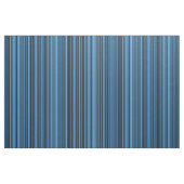 Blaue schwarze Streifen Stoff (Yard (91,4 cm))
