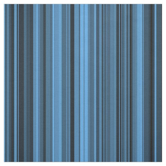 Blaue schwarze Streifen Stoff (Muster)