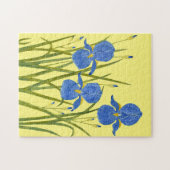 Blaue Schwertlilien-Jigsaw-Puzzle Puzzle (Horizontal)