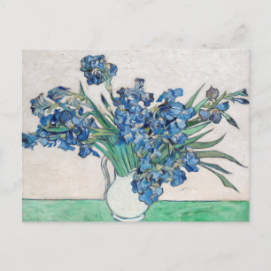 Blaue Schwertlilien von Vincent Van Gogh Fine Art Postkarte