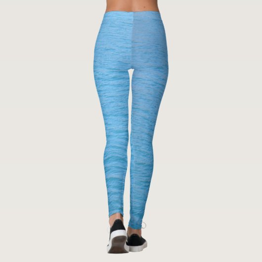 Blaue See Leggings (Rückseite)