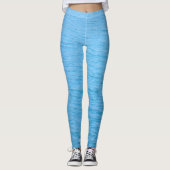 Blaue See Leggings (Vorderseite)