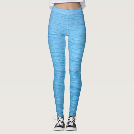 Blaue See Leggings (Vorderseite)
