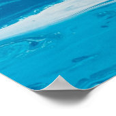 Blaue See Poster (Ecke)