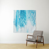 Blaue See Wandteppich (Beispiel (Horizontal))