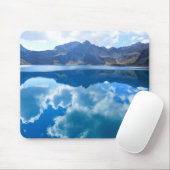 Blaue Seen Mousepad (Mit Mouse)