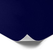 Blaue Seepferdchen Poster (Ecke)