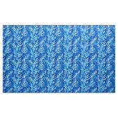Blaue Seetang Küstenlinie Textile Muster Stoff (Yard (91,4 cm))