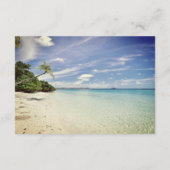 Blaue Seewellen-und Begleitkarte (Rückseite)