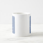 Blaue Segel Kaffeetasse (Mittel)