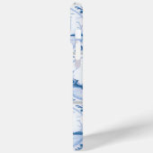 Blaue Segelboote Imitate Muster Case-Mate iPhone Hülle (Rückseite / Links)