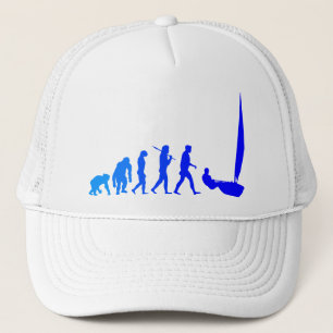 blaue Segelgeschenke und -T-Shirts der Truckerkappe