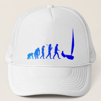 blaue Segelgeschenke und -T-Shirts der Truckerkappe