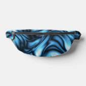 Blaue Seide Bauchtasche (Ablage )