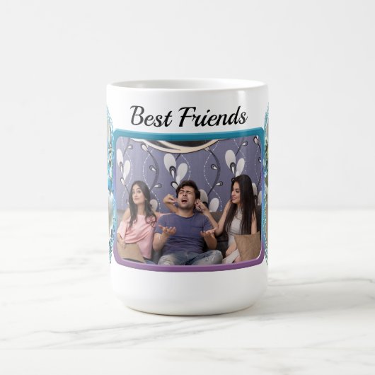 Blaue Seide - Blume 2190 Kaffeetasse (Mittel)