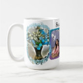 Blaue Seide - Blume 2190 Kaffeetasse (Links)