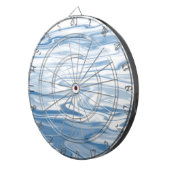 Blaue Seide Dartscheibe (Vorderseite rechts)
