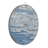 Blaue Seide Dartscheibe (Vorderseite Links)