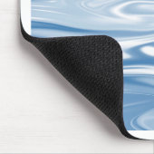 Blaue Seide Mousepad (Ecke)