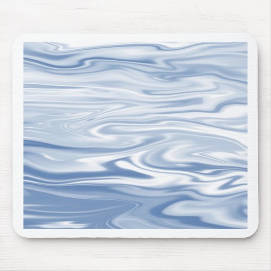 Blaue Seide Mousepad (Vorne)
